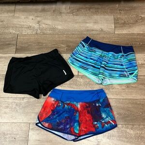 Set of 3 Reebok Running Shorts